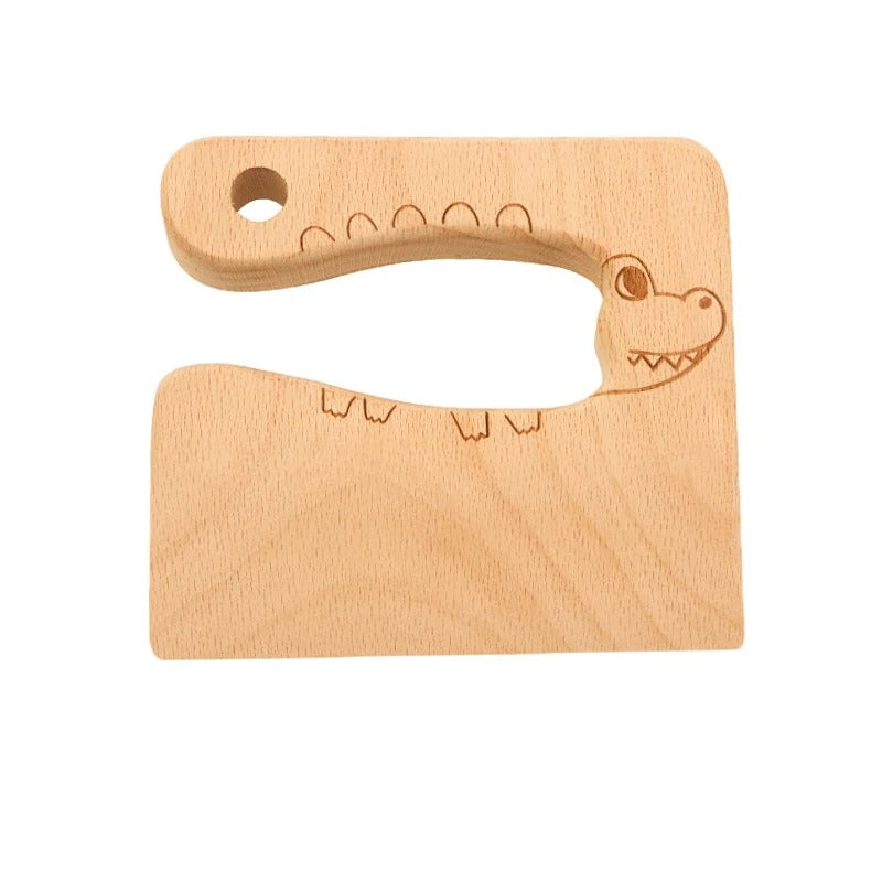 Couteau Montessori En Bois Pour Enfants