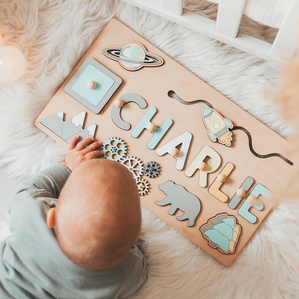 Casse - tête en Bois Personnalisé - Enfant Joyeux FR
