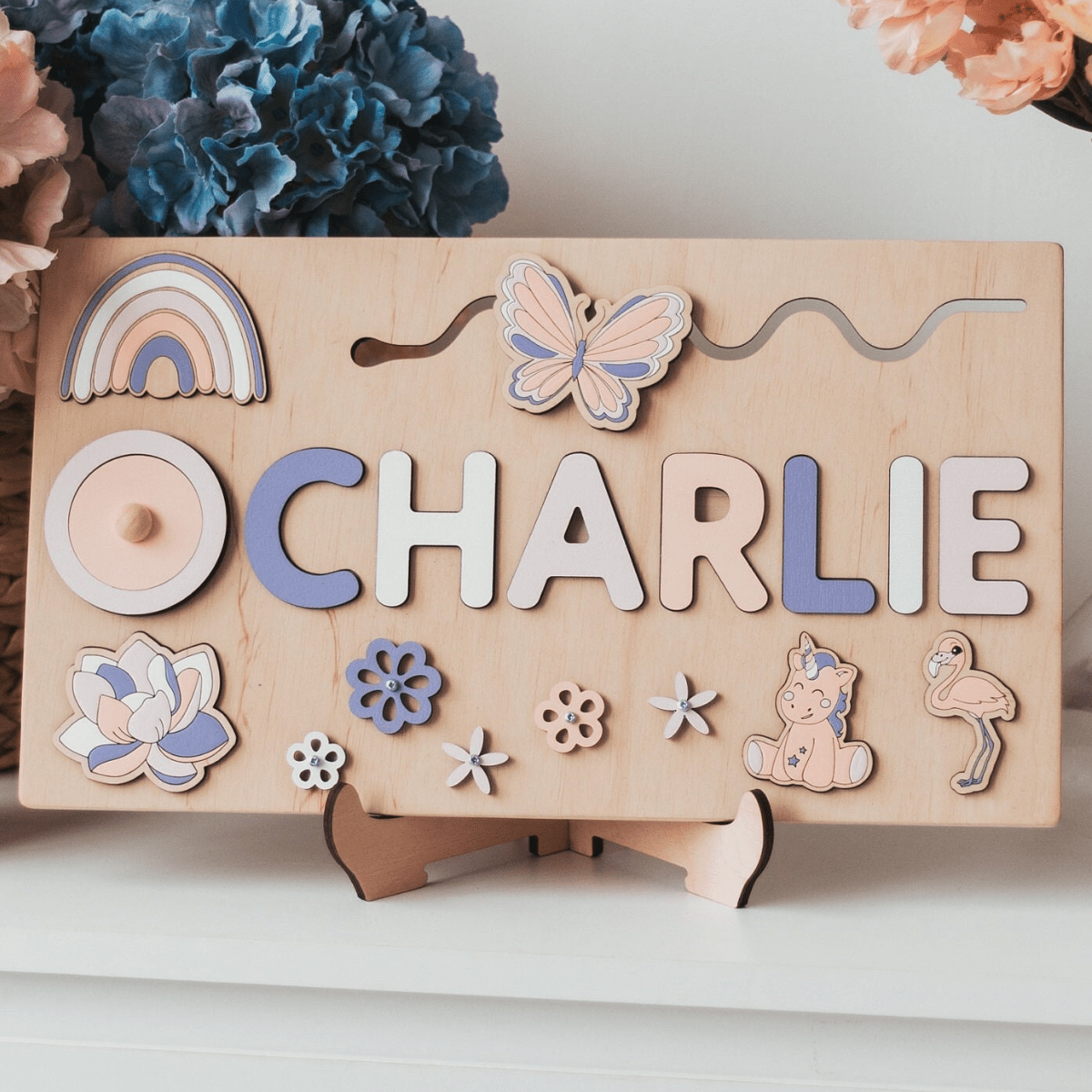 Casse - tête en Bois Personnalisé - Enfant Joyeux FR
