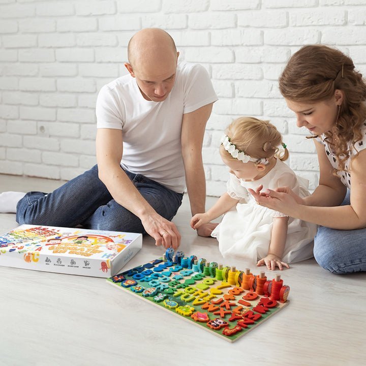 Casse - tête Montessori en Bois - Enfant Joyeux FR