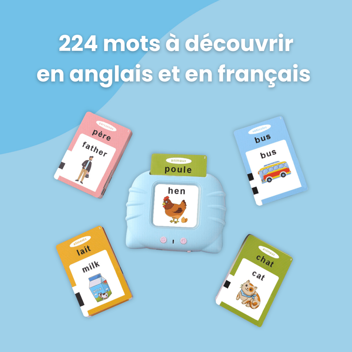 PetitMot™ | Édition Bilingue - Enfant Joyeux FR