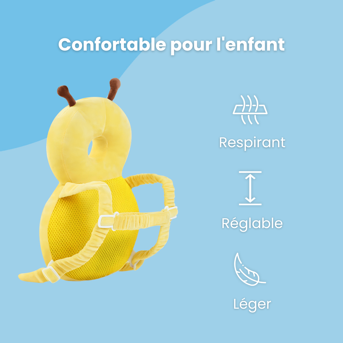 SécuriTête™ – Protection pour Enfants - Enfant Joyeux FR