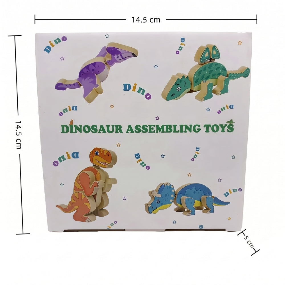 Jeu éducatif de construction dinosaure pour développer la motricité