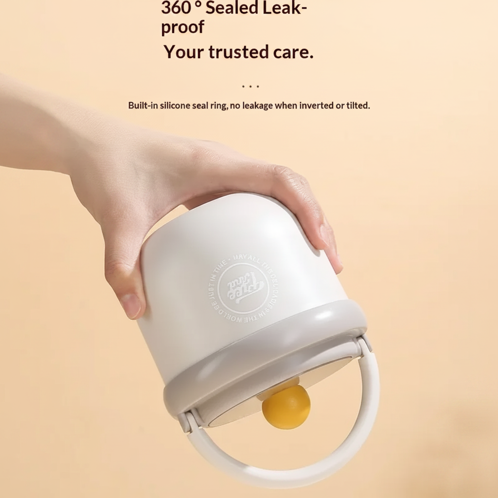 Bol isotherme compact pour emporter un déjeuner