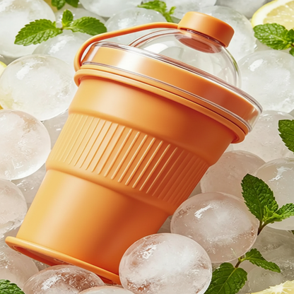 Gobelet de 325 ml posé sur une surface plane