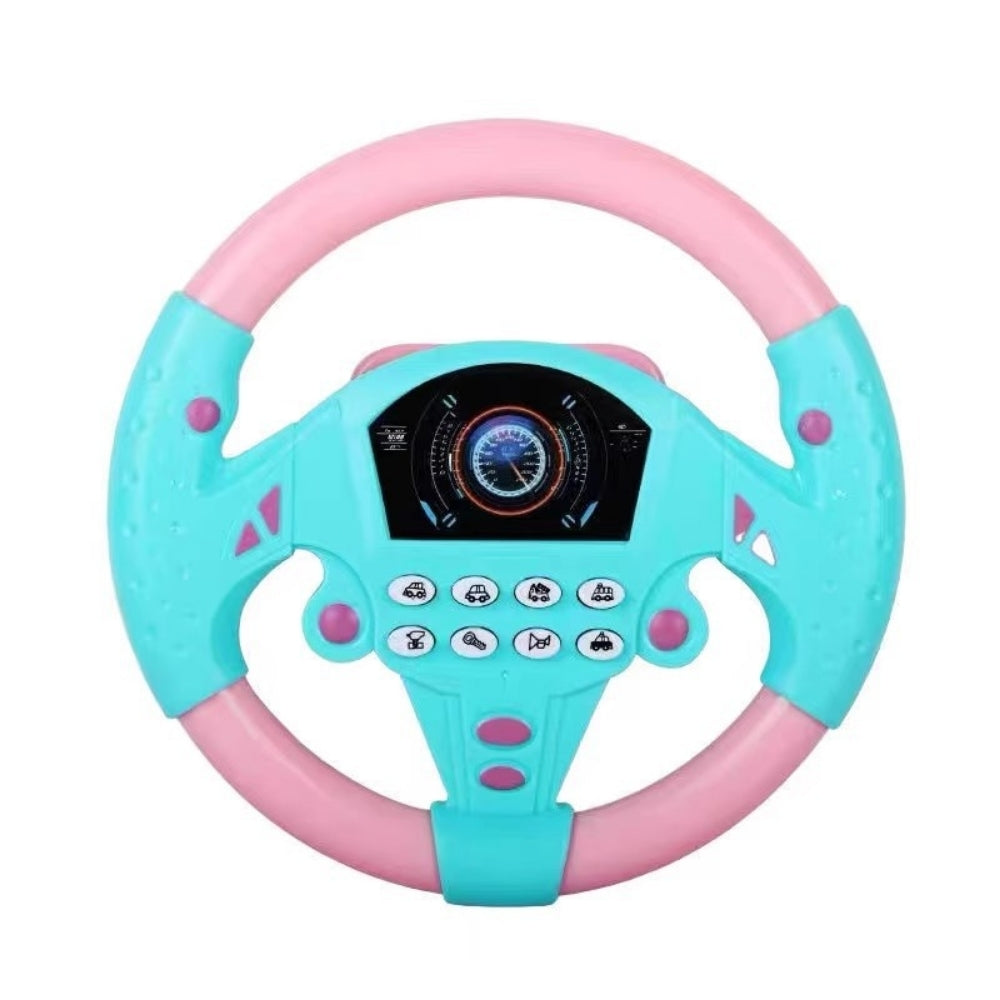 Volant interactif pour enfant avec boutons et sons