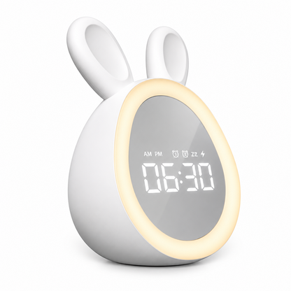 Réveil Enfant Numérique Avec Veilleuse Lapin