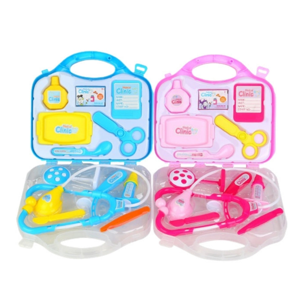 Set de docteur pour enfants composé de 12 accessoires de jeu