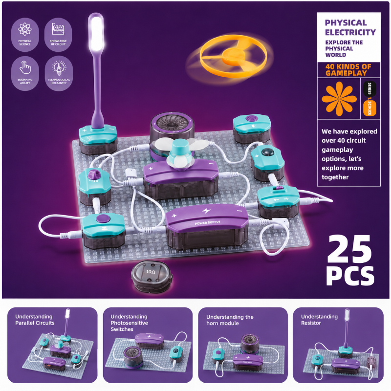 Kit Électronique Circuits À Clipser Dès 4 Ans
