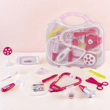 Jeu d’imitation de médecin pour stimuler l’imagination des enfants