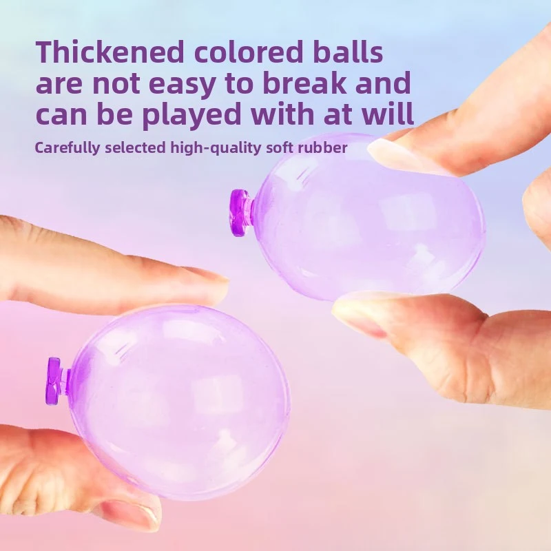 Activité manuelle pour enfants avec machine à ballons