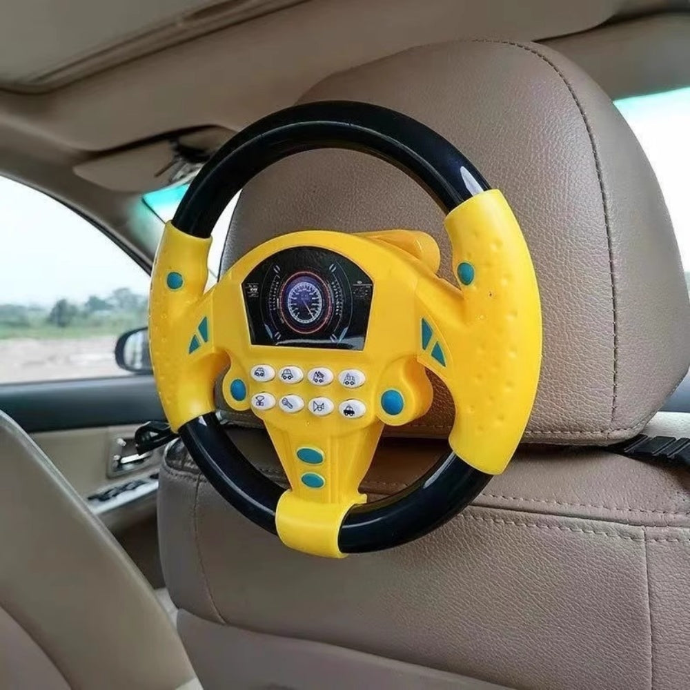 Détails des boutons du volant interactif avec sons