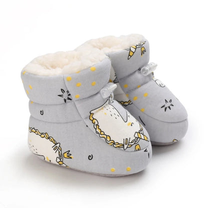 Paire de bottines bébé douillettes pour les premiers pas