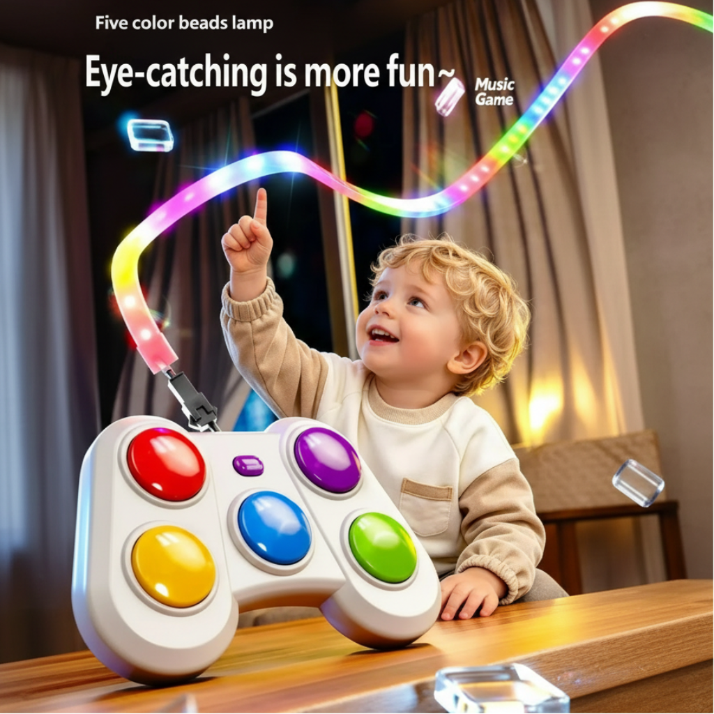 Jeu de coordination et de rapidité aux lumières colorées