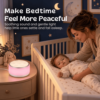 Appareil sonore pour bébé avec lumière douce de veilleuse