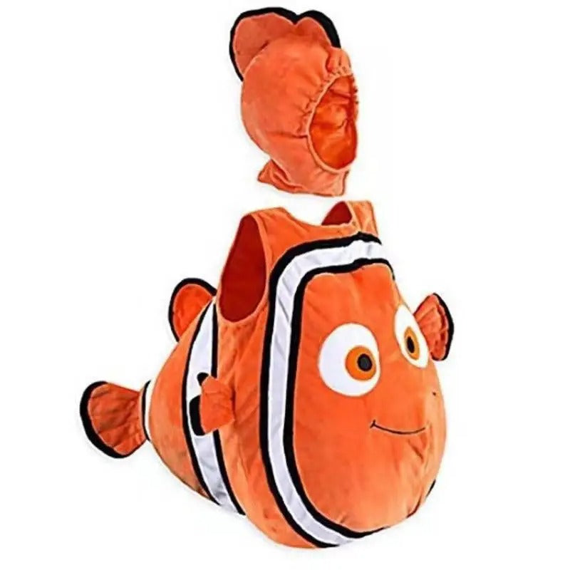 Déguisement poisson-clown adapté aux fêtes et anniversaires d’enfants