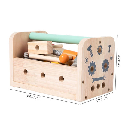 Présentation complète du coffret d’outils en bois pour enfant