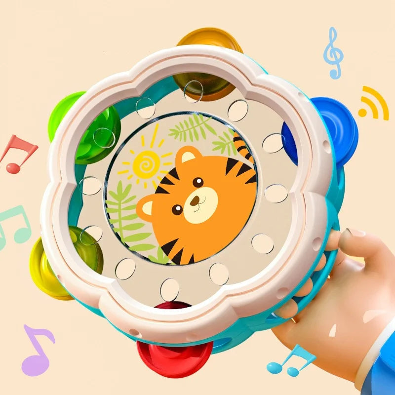 Tambourin Musical Montessori Pour Enfant