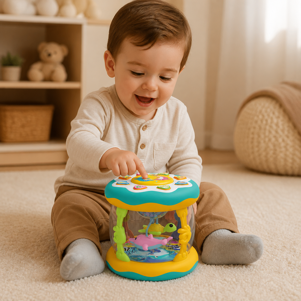Jouet musical compact pour les moments de jeu et de détente