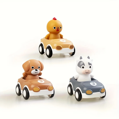 Voitures jouets en silicone pour les jeux d’éveil et d’imitation