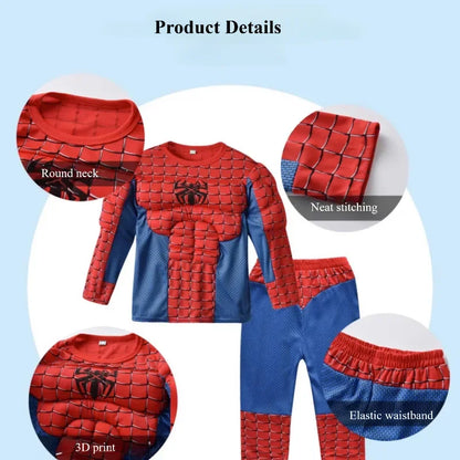 Costume de super-héros pour enfant présenté de face