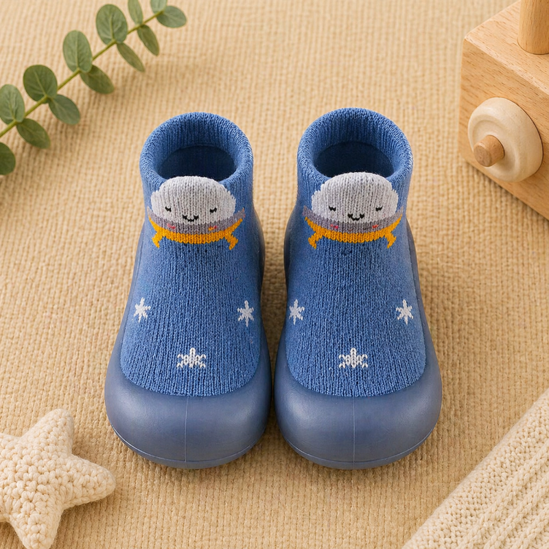 Chaussons Chaussettes Bébé Semelle Souple