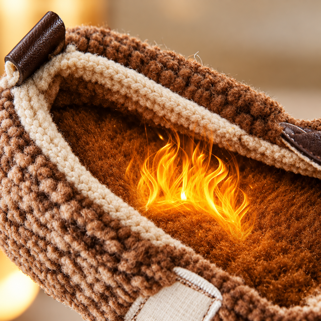 Paire de chaussures enfant confortable pour les journées froides