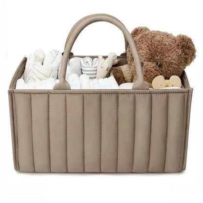 Caddy À Couches En Coton Avec Séparateur Amovible