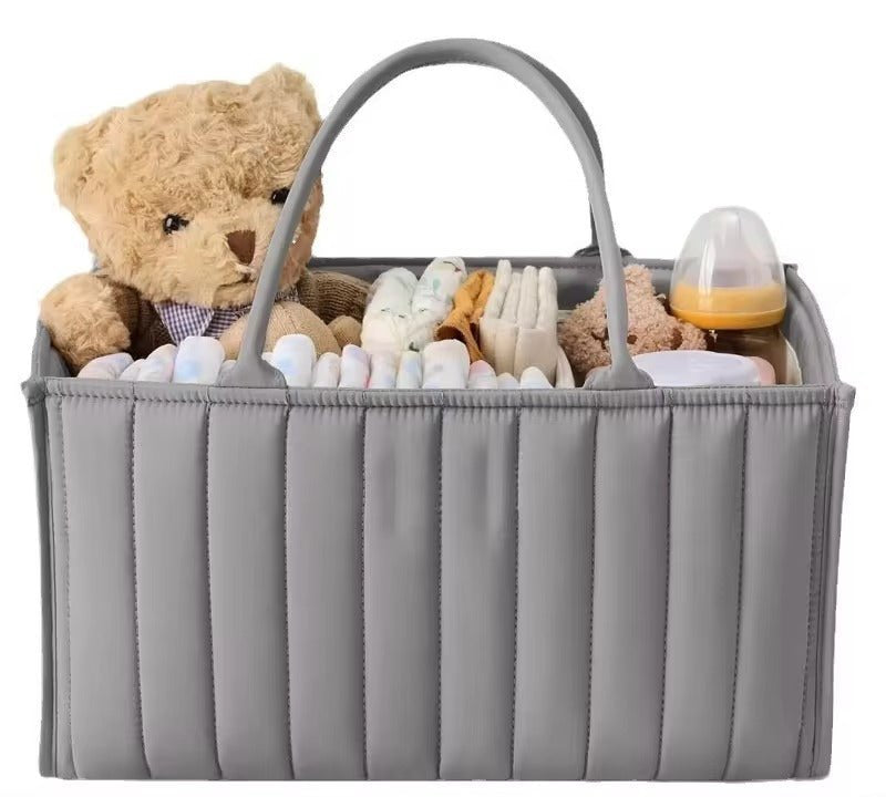 Caddy À Couches En Coton Avec Séparateur Amovible