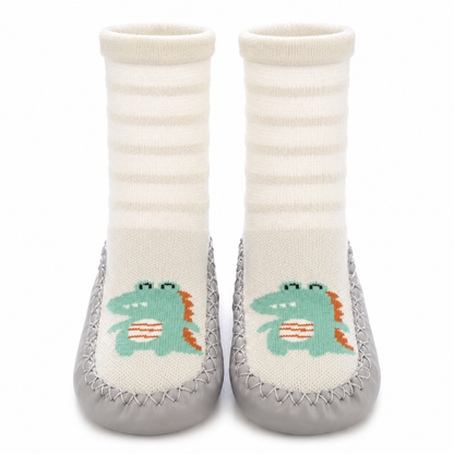 Chaussures Chaussettes Bébé Antidérapantes À Motifs Animaux