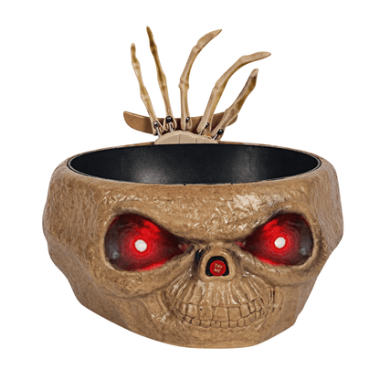 Bol décoratif Halloween présenté sur une table de fête