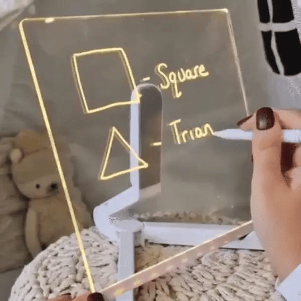 Tableau de dessin lumineux à DEL