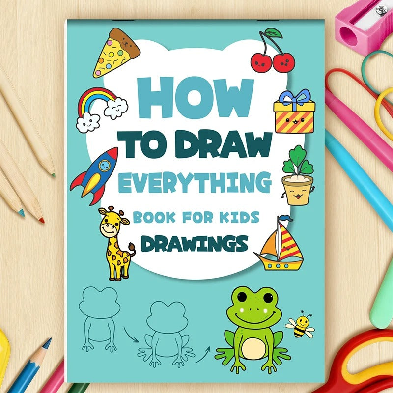 Coffret Dessin Enfant Avec Guide Et Feutres