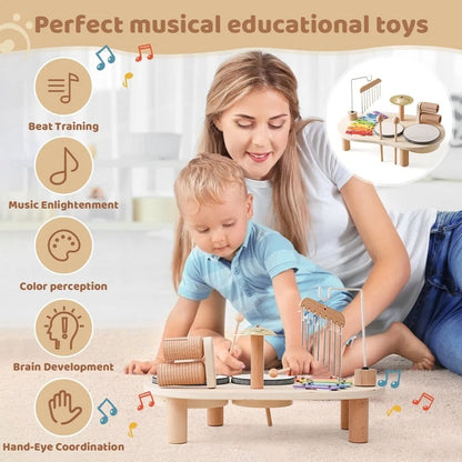 Jouets éducatifs en bois pour développer la motricité fine