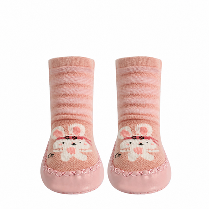 Semelles antidérapantes des chaussures chaussettes pour bébé
