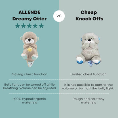 Peluche loutre adaptée aux moments de réconfort