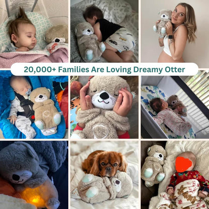 Peluche loutre douce, compagnon idéal pour le coucher