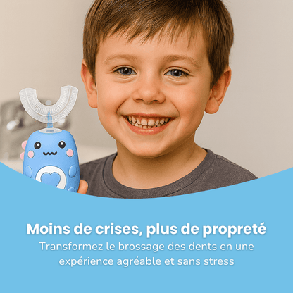 SuperDino™ | Brosse à Dents Électrique - Enfant Joyeux FR