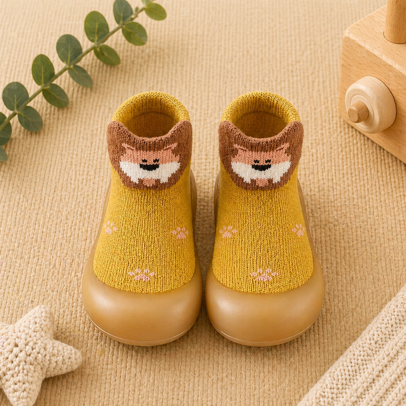 Chaussons Chaussettes Bébé Semelle Souple
